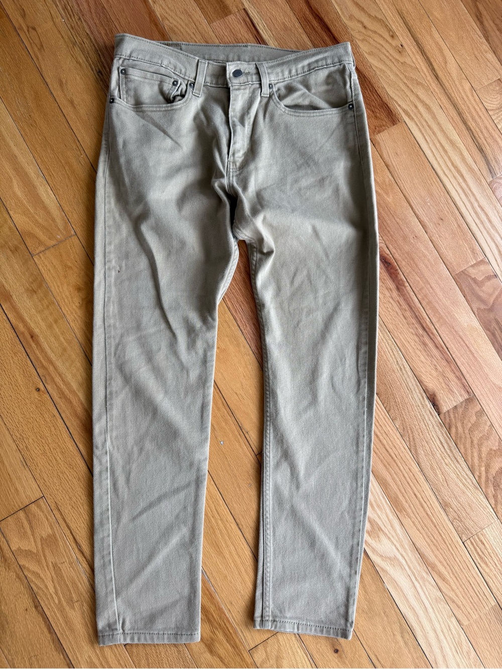Levi's Slim Khaki tan Jeans